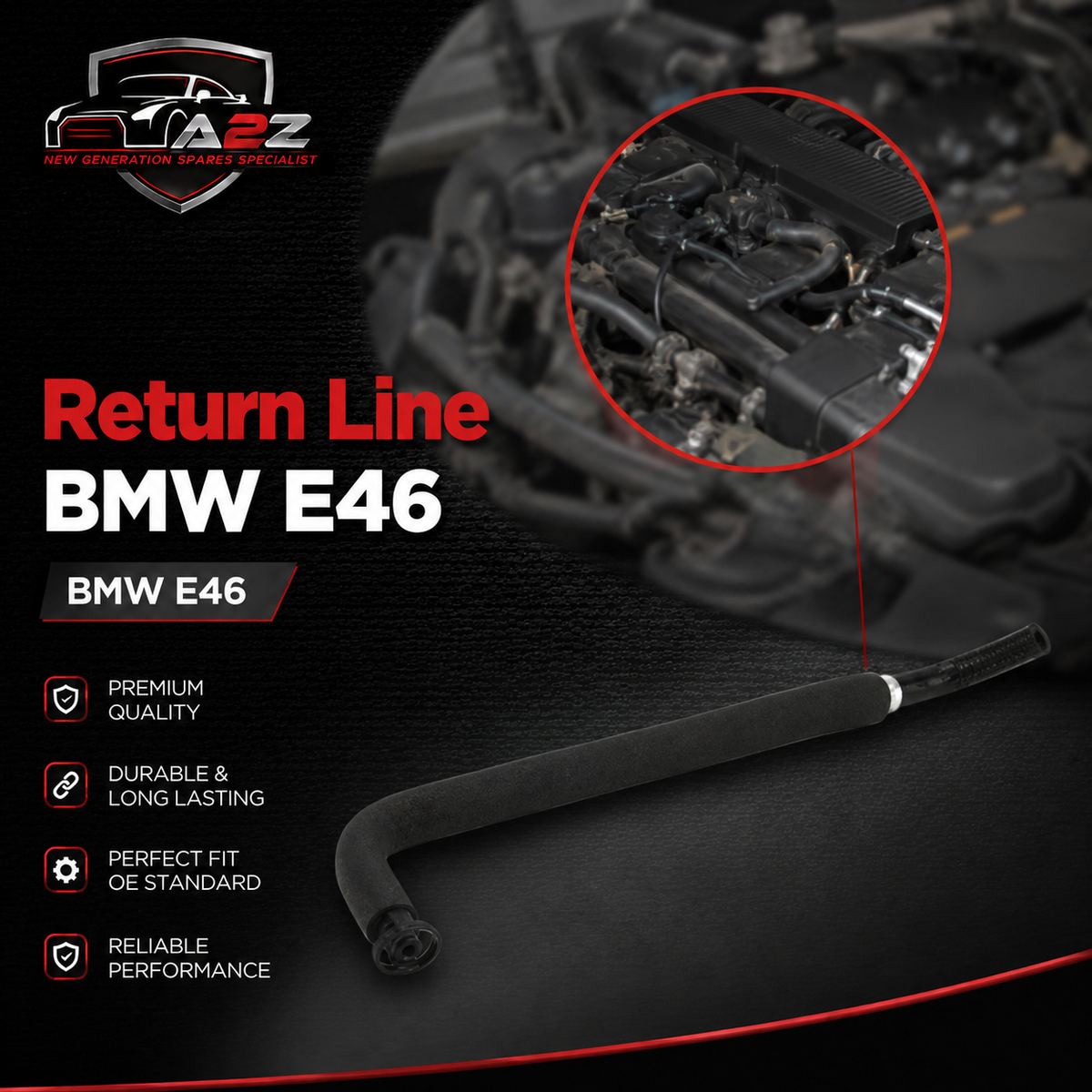 Return Line 11157520035 11617500021 Compatible With BMW E46