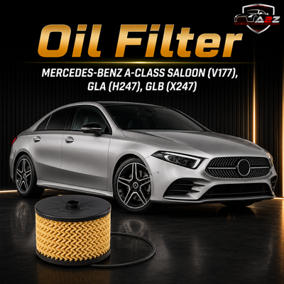 Oil Filter 2811800210 &  E823HD263 & OX968D Compatible With MERCEDES-BENZ A-CLASS Saloon (V177), GLA (H247), GLB (X247) Tag.326