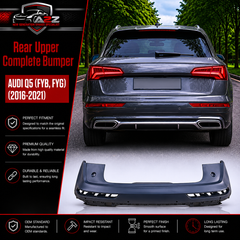 Rear Upper Complete Bumper 80A807067H 80D807067A Compatible With AUDI Q5 (FYB, FYG) Tag No.213