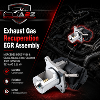Exhaust Gas Recuperation EGR Assembly (642 Engine) 6421402160 A6421402160 642140216080 Compatible With MERCEDES BENZ W166 & GL350, ML350, E350, GLS350d ,E350 ,S350 3.0L S63 AMG 5.5L V8