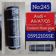 Coolant Hose Pipe 059121055E For AUDI A6 A7 Q5 Tag-H-245