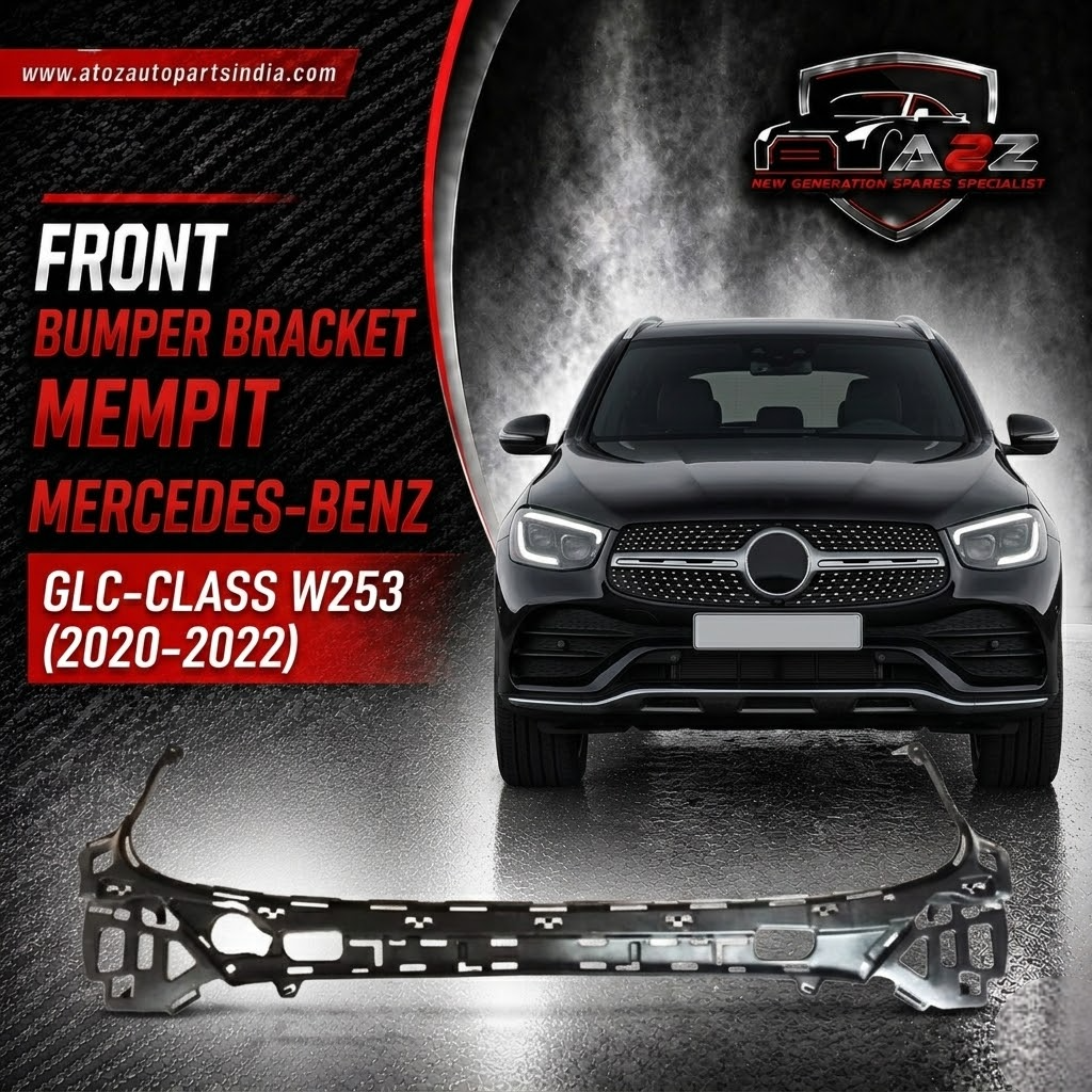 Front Bumper Bracket 2538858703 Compatible With Mercedes-Benz GLC-CLASS W253 (2020-2022) Tag No.992