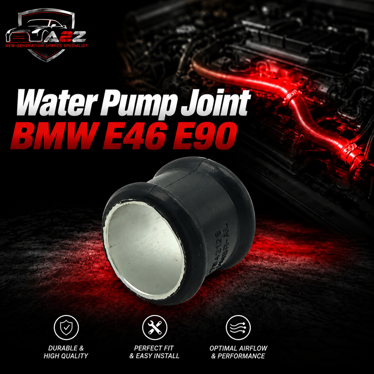 Water Pump Joint 11517542128 Compatible With BMW E46 E90