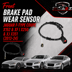 Front Brake Pad Wear Sensor C2P17004 C2Z16061 Compatible With JAGUAR F-TYPE Coupe X152 & XF I X250  & XJ X351
