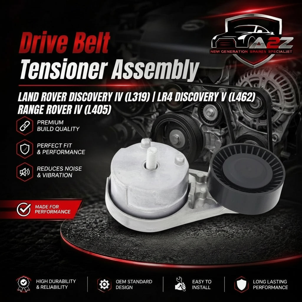 Drive Belt Tensioner LR079293 Compatible With LAND ROVER DISCOVERY IV (L319) | LR4 DISCOVERY V (L462) RANGE ROVER IV (L405)