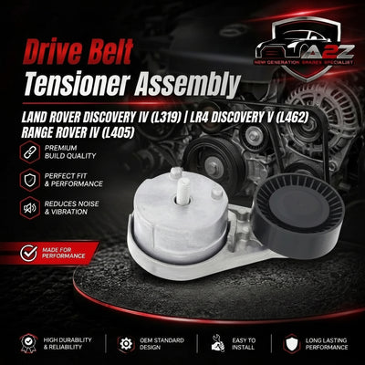 Drive Belt Tensioner LR079293 Compatible With LAND ROVER DISCOVERY IV (L319) | LR4 DISCOVERY V (L462) RANGE ROVER IV (L405)