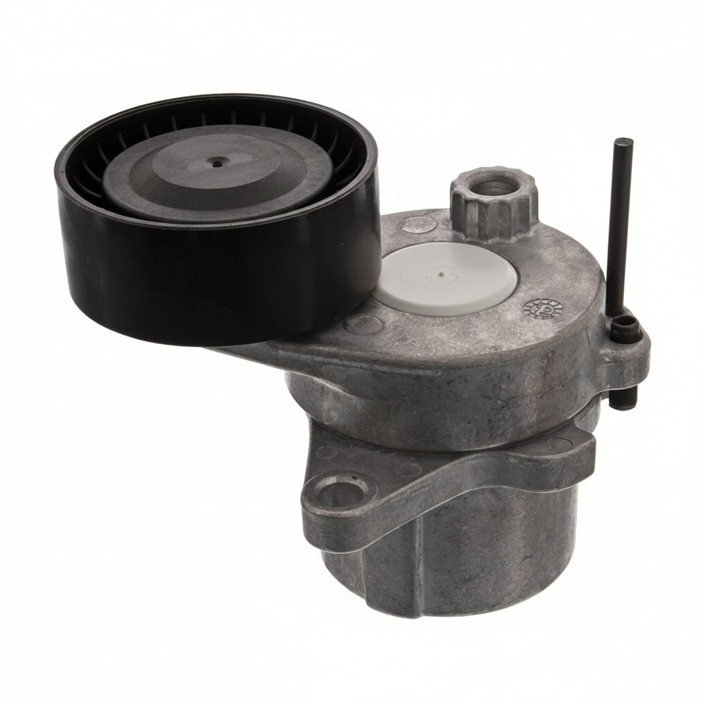 Belt Tensioner With Pulley 2712000470 1562020619 A0002021619 Compatible with MERCEDES-BENZ C-CLASS (W204) & E-CLASS (W212) & CLS (C218) & S-CLASS (W221, V221) & SLC (R172) Tag no : 5