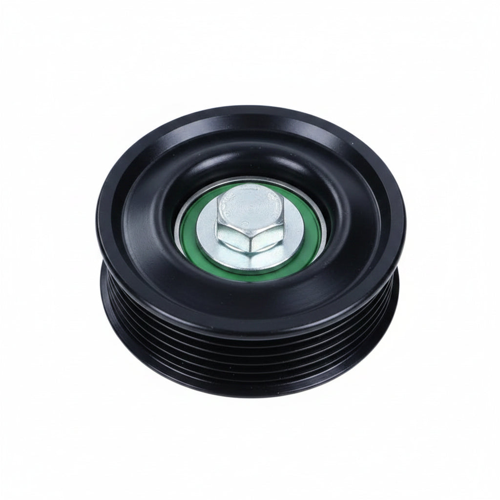 Belt Idler Pulley 4R8Q19A216AC C2C22802 LR057467 Compatible with JAGUAR XE (X760) & XF I (X250) & XJ (X351) & LAND ROVER RANGE ROVER EVOQUE VAN (L538) & RANGE ROVER SPORT II (L494) & RANGE ROVER VELAR (L560) Tag no : 1