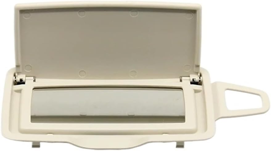 Yellow Sun Shade Visor Makeup Cosmetic Mirror Left 1668100110-1C36 & Right 1668100210-1C36 Compatible With  MERCEDES BENZ GL-CLASS W166 & GLE W166 & GLS W166 & A-CLASS W176 & S-CLASS W222 & B-CLASS W246 & C-CLASS W205 & E-CLASS W213