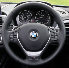 An image of Leather Steering Wheel for BMW F30, X5 & X6- A to Z Auto Parts