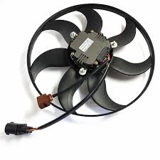 Engine Cooling Fan Motor Fan Assembly (Big) 3C0959455F 1K0959455FR Compatible With AUDI A3 & TT (8J3) & SKODA OCTAVIA II (1Z3) | LAURA & SUPERB II (3T4) &VW JETTA III (1K2)