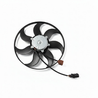 Engine Cooling Fan Motor Fan Assembly (Big) 3C0959455F 1K0959455FR Compatible With AUDI A3 & TT (8J3) & SKODA OCTAVIA II (1Z3) | LAURA & SUPERB II (3T4) &VW JETTA III (1K2)