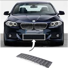 Front Middle Bumper Lower Center Mesh Bezel Grille 51117903894 Compatible With BMW 5 Series (F10) 2011Tag-BG-53