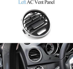 Black Ac Vent Grille Left 2048306254 -1 & Right 2048306254 -1 Compatible With MERCEDES BENZ C-CLASS W204 2007-2011