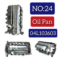 Oil Pan 04L103603 04L103603C 4L103603 Compatible With AUDI A3 Limousine (8VS, 8VM) | A3 / S3 & Q3 8UB, 8UG & SKODA OCTAVIA III 5E3, NL3, NR3  & VOLKSWAGEN ,POLO 2017-2022 Tag-OP-24
