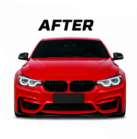 A TO Z FRBK420 Body Kit (Without  Hole) Compatible With BMW F30 (2012-2018) 3 Series Upgrade Convert To M3 Bodykit