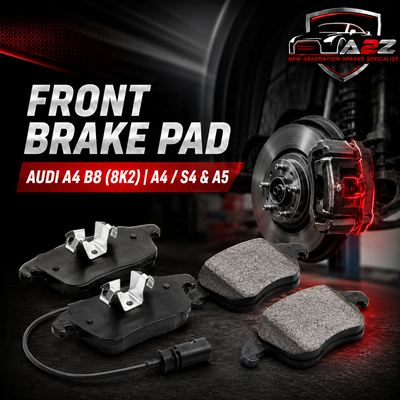 Front Brake Pad  8K0698151F 2470601 P85113 Compatible With AUDI A4 B8 (8K2) | A4 / S4 & A5