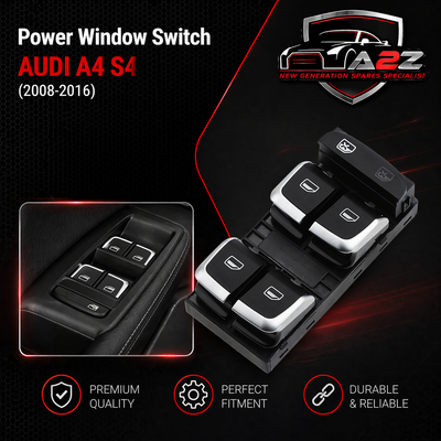 Power Window Switch Master Window Switch 8KD959851A 8K0959851F (10 Pin) Compatible With AUDI A4 B8 (8K2) | A4 / S4