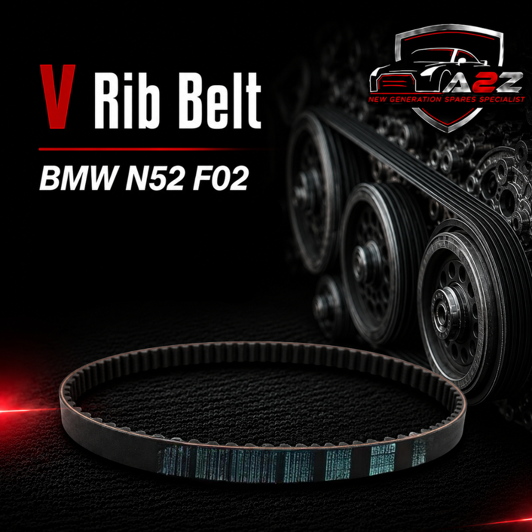 V-Ribbed Belt 11287628655 Compatible With BMW N52 F02