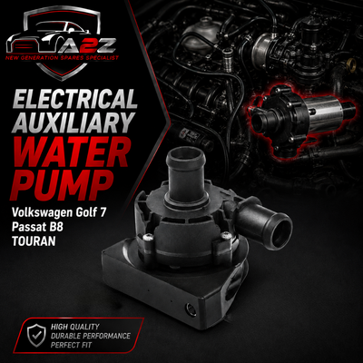 Electrical Auxiliary Water Pump 5Q0965567G Compatible With Volkswagen Golf 7 Passat B8 TOURAN