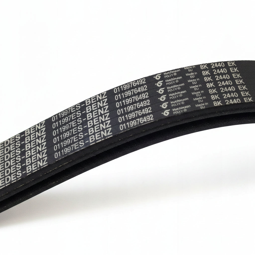 V-ribbed Serpentine Belt 0119976492 Compatible Witrh Mercedes Benz M104
