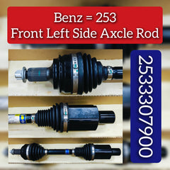 Front Left Axle Shaft 2533307900 Compatible With MERCEDES-BENZ GLC (X253) & GLC Coupe (C253)
