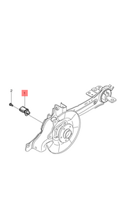 Rear Left/Right ABS Wheel Speed Sensor 30736634 30736895 31423573 31274612 31423573 32373145 30793635 Compatible With VOLVO S60 II (134) & S80 II (124) & XC60 I SUV (156)