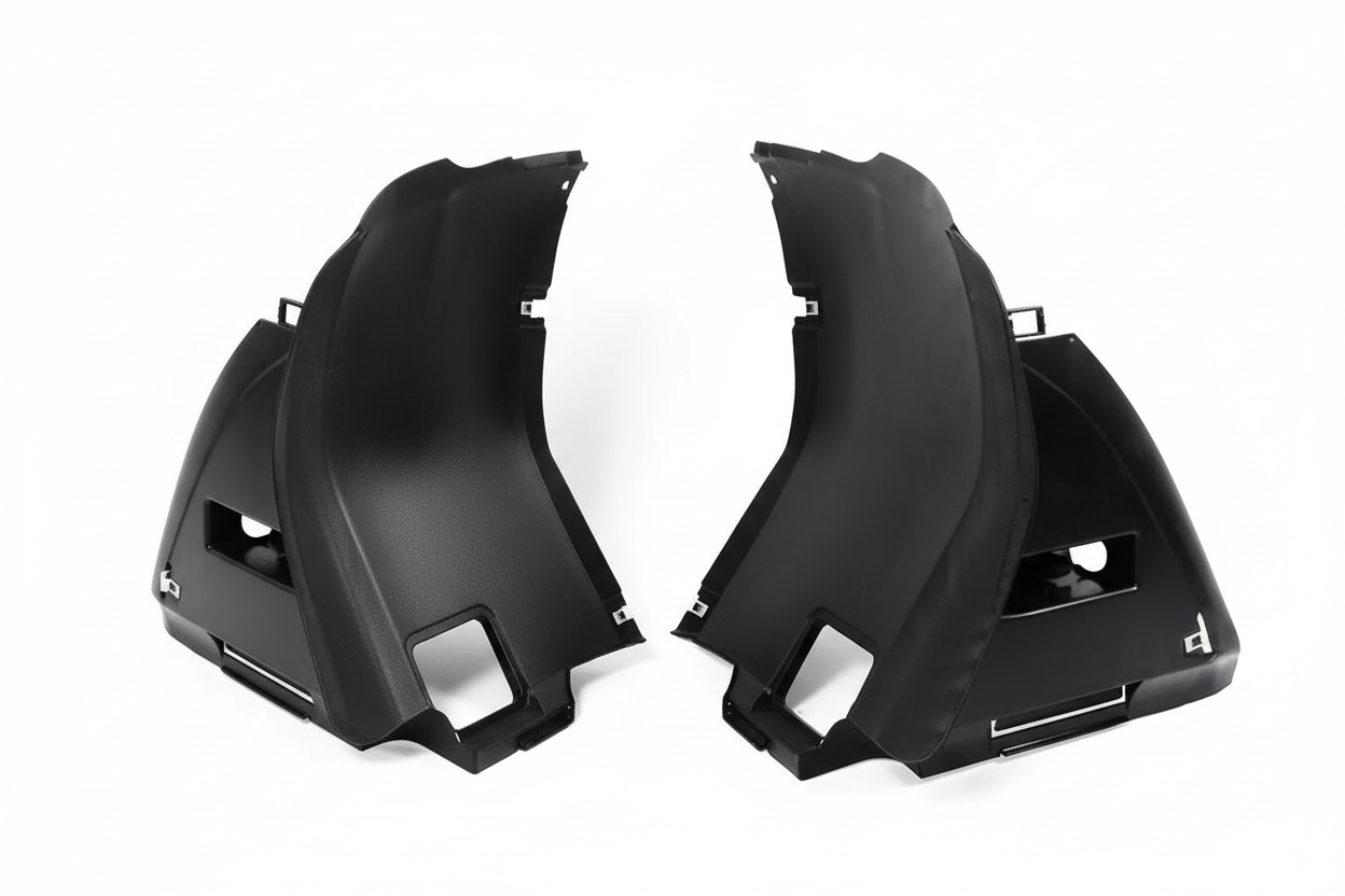 Front Lower Fender Liner Left 51718265467 & Right 51718265468 Compatible With BMW For 3 Series E46 (1999-06)