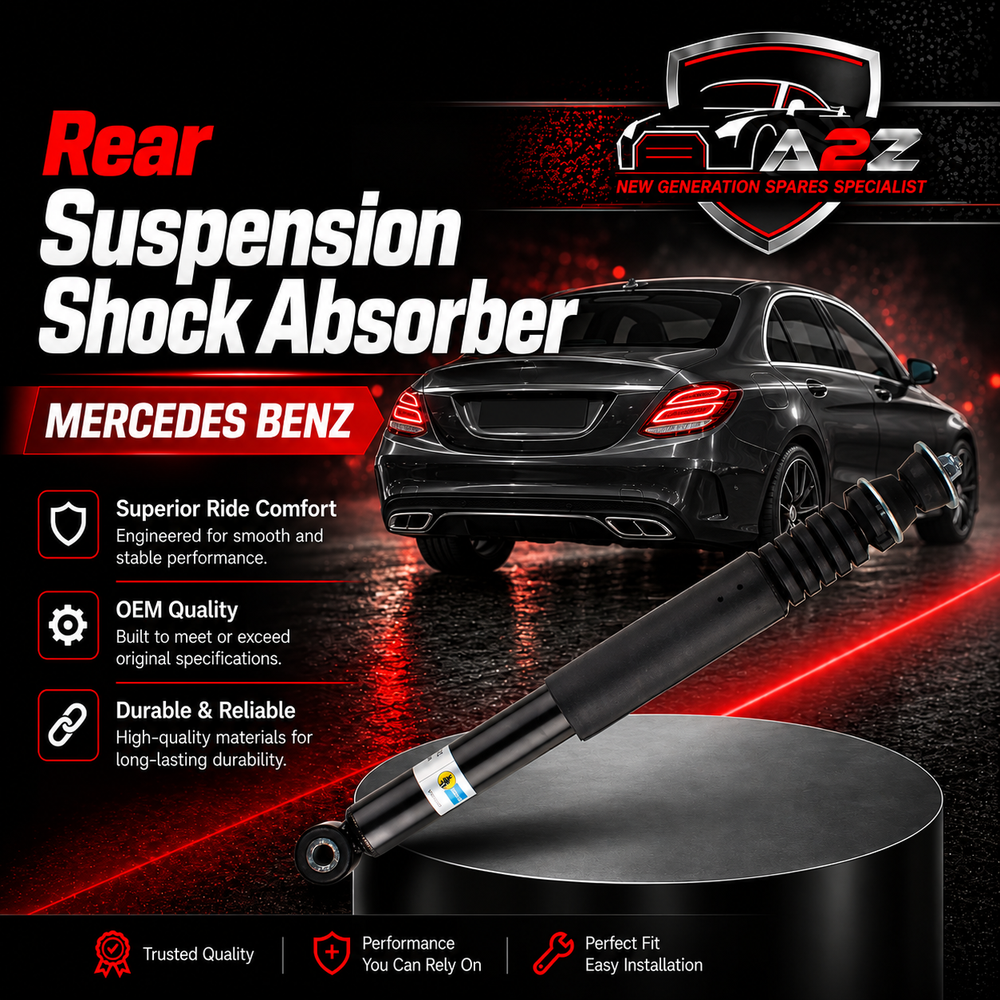 Rear Suspension Shock Absorber Left & Right 4533260500 Compatible With Mercedes Benz