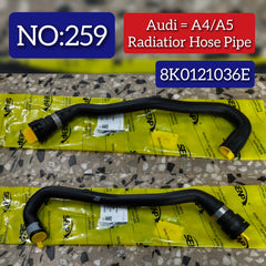 Radiator Hose Pipe 8K0121036E Compatible with AUDI A4 B8 (8K2) | A4 / S4 Tag-H-259