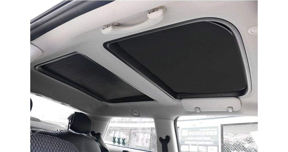Front Black Sunroof Sunshade Curtain Cover Assembly Compatible With MINI Cooper F56 (Big)