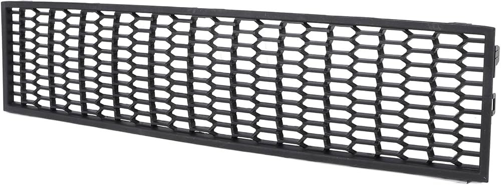 Front Middle Bumper Lower Center Mesh Bezel Grille 51117903894 Compatible With BMW 5 Series (F10) (2011-2016) Tag-BG-53