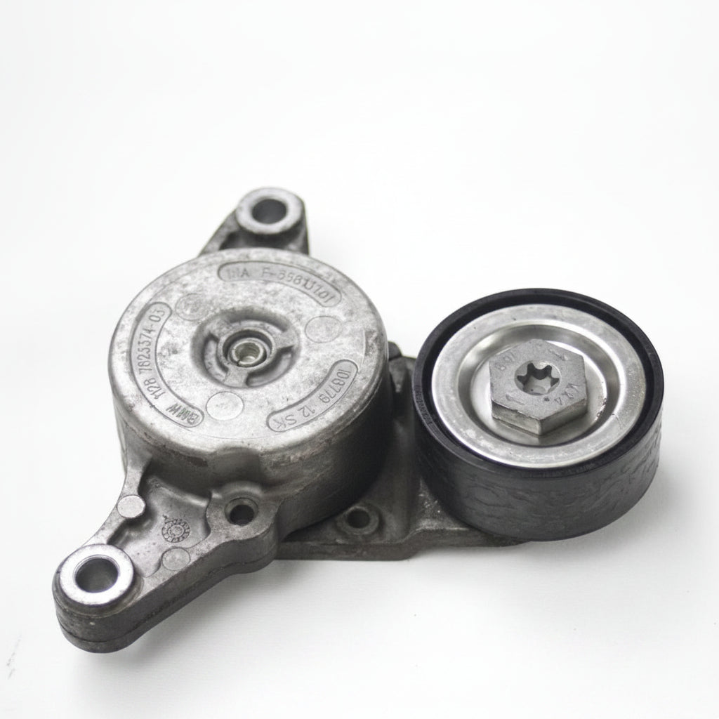 Belt Tensioner With Pulley 11287823374 11287823380 11288511919 Compatible with MINI (R56) & MINI CLUBMAN (R55) & MINI COUNTRYMAN (R60) &  MINI Convertible (R57) & MINI Coupe (R58) & MINI PACEMAN (R61) & MINI Roadster (R59) Tag no : 10