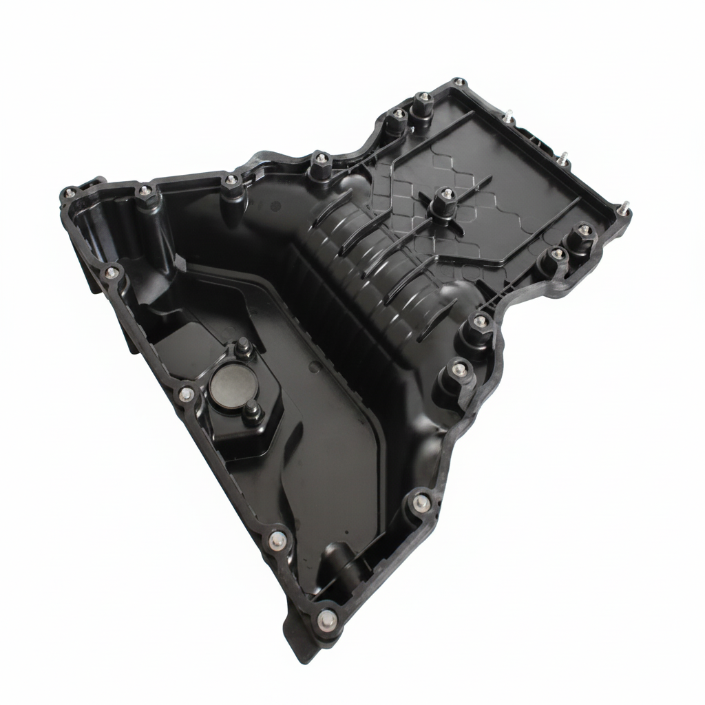 Oil Sump Pan  6510100528 A6510100528 Compatible With MERCEDES-BENZ C-CLASS W204 & CLS C218 & E-CLASS W212 Tag-OP-09