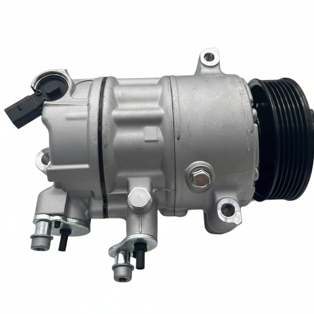 AC Compressor 5Q0820803F 1K0820803E 5K0820803J Compatible with AUDI A3 Convertible (8V7, 8VE) | A3 / S3 & Q3 (8UB, 8UG) & Q7 (4LB) & TT (8J3) & SKODA SUPERB III (3V3) & VW  JETTA III (1K2) | BORA | VENTO