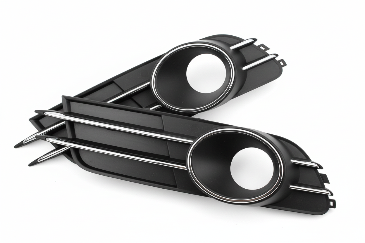 Fog Lamp Cover Left 4GD807681B & Right 4GD807682B Compatible With AUDI A6 C7 2013-2015 Tag No.38