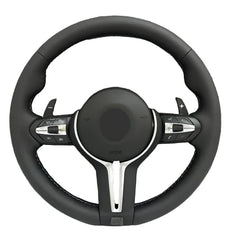 An image of Leather Steering Wheel for BMW F30, X5 & X6- A to Z Auto Parts