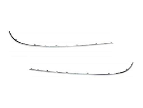 Rear Bumper Chrome Left A2118852721 & Right A2118852821  Compatible With MERCEDES-BENZ E-CLASS (W211) Tag No.141