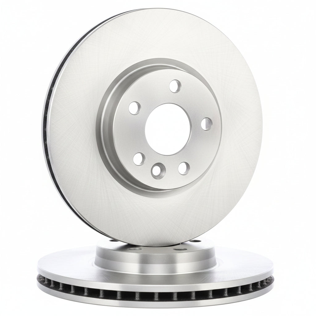 Front Brake Disc Set LR007055 LR000571 LR068925 Compatible With  LAND ROVER FREELANDER 2 (L359) | LR2 & RANGE ROVER EVOQUE (L538)