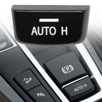 Parking Brake Button Switch Cover Black 61316822518 61319355233 61319318730 61319349035 -1 Compatible with BMW 5 Series F10  & 6 Series F12 & X3 F25