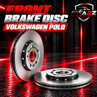 Front Brake Disc Set 09701111 1J0615301D 1J0615301L 1JE615301 5Z0615301B Compatible With VOLKSWAGEN POLO