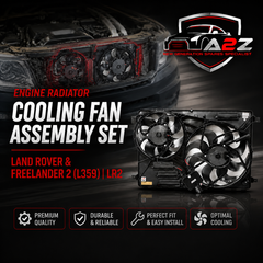 Engine Radiator Cooling Fan Assembly LR011905 & LR002660 Compatible With LAND ROVER & FREELANDER 2 (L359) | LR2