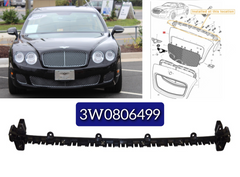 Grill Upper Bracket 3W0806499 Compatible With Bentley Flying Spur (2009-2012) Tag No.4002