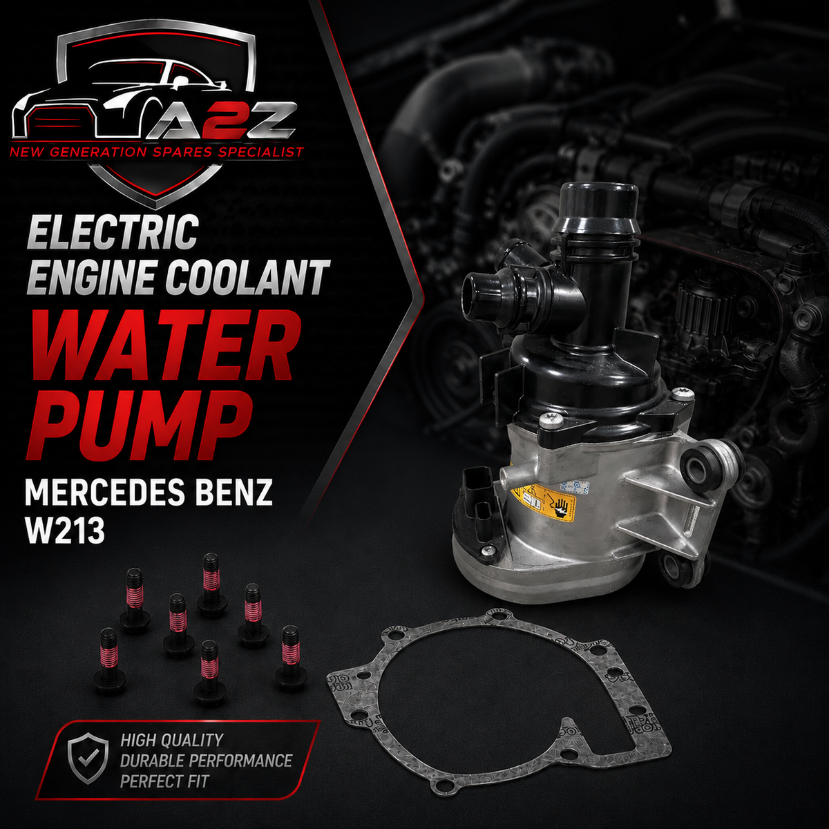 Electric Engine Coolant Water Pump 2562000400 2562000500 2562001400 Compatible With Mercedes Benz E Class W213