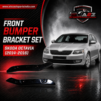 Front Bumper Bracket Set Left 5E0807049 & Right 5E0807050 Compatible With Skoda Octavia (2014-2016) Tag No.366