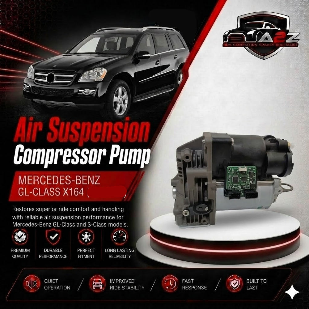 Air Suspension Compressor Pump 1643201204 1643200004 1643200304 1643200504 1643200204 Compatible With MERCEDES-BENZ GL-CLASS X164