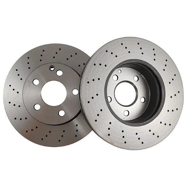 Front Brake Disc Set 2044213612 Compatible With Mercedes Benz W204