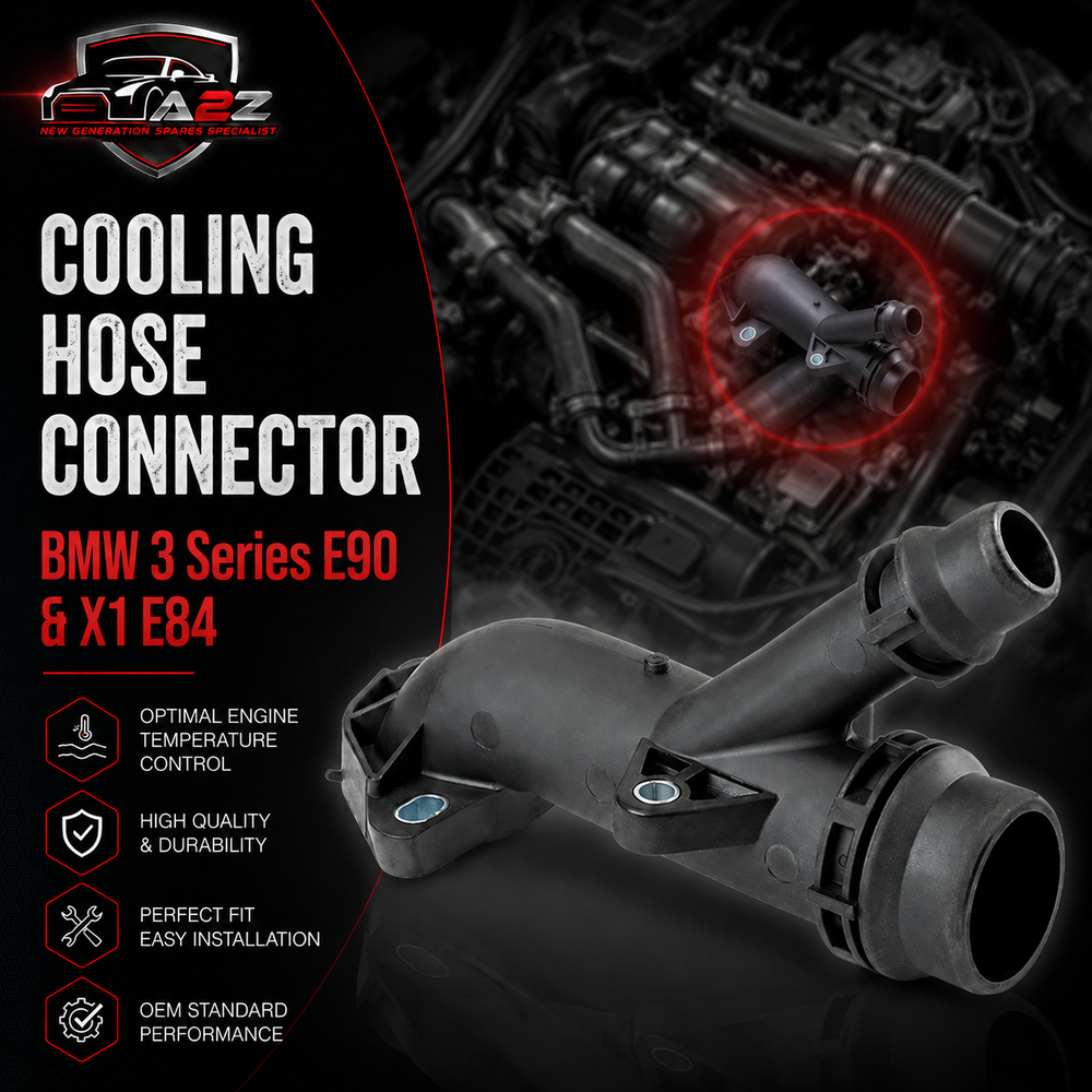 Cooling Hose Connector 11537560130 11537505055 Compatible With BMW 3 Series E90 & X1 E84 Tag-E-83