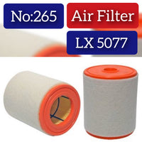 Air Filter 4KD133844A Compatible With AUDI A6 C8 (4A2) Tag No.265