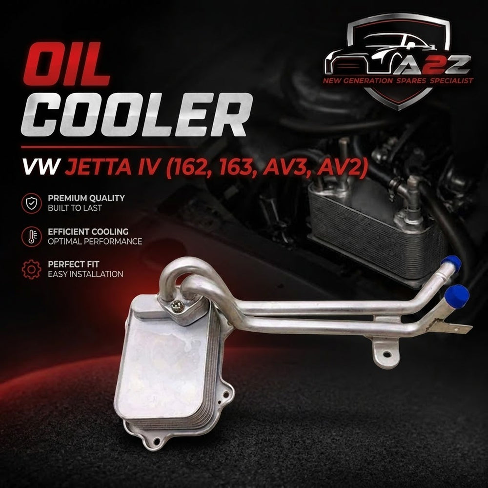 Oil Cooler c03C117021E 03C117021D Compatible With VW JETTA IV (162, 163, AV3, AV2) Tag-O-114